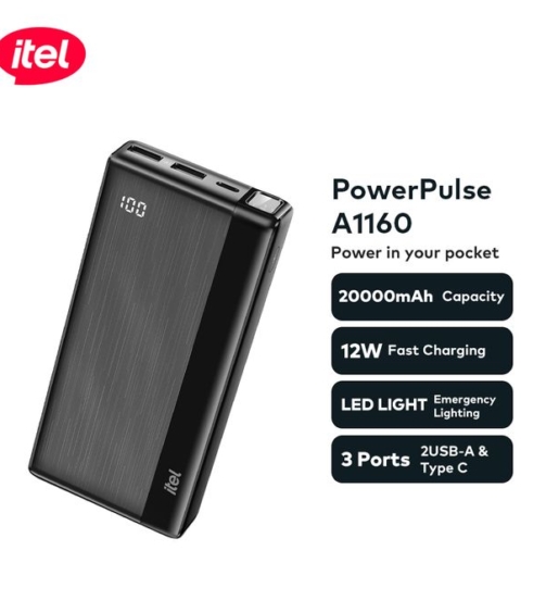 Itel power bank 20000