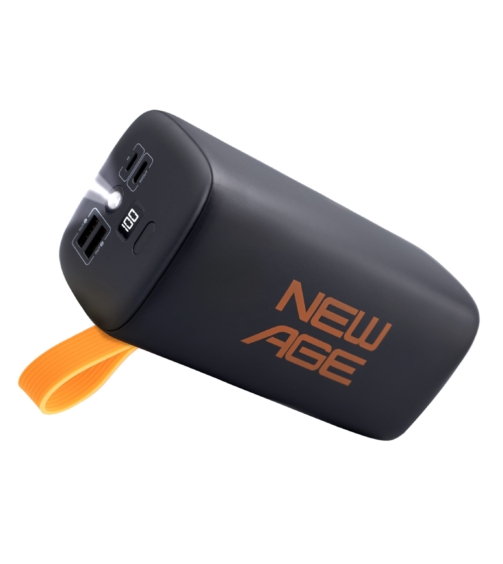 New Age 55000 MAh PD 22.5W Digital Fast Charge Power Bank- FC55P new